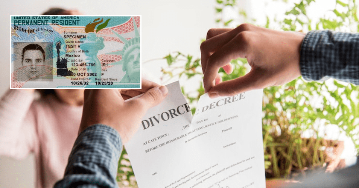 ¿Qué pasa si te divorcias luego de obtener la Green Card en Estados Unidos? Esto es lo que dice el USCIS