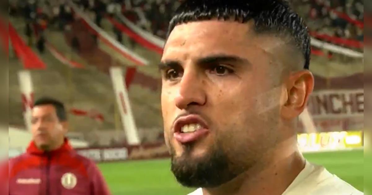 Rodrigo Ureña hizo dura autocrítica tras derrota de Universitario: 