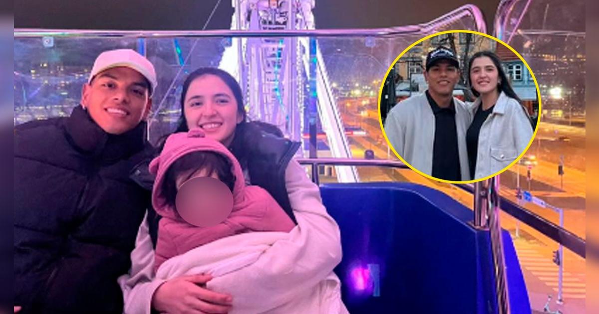 Joao Grimaldo envió emotivo saludo a su novia y mamá de su primera hija por el Día de la Madre