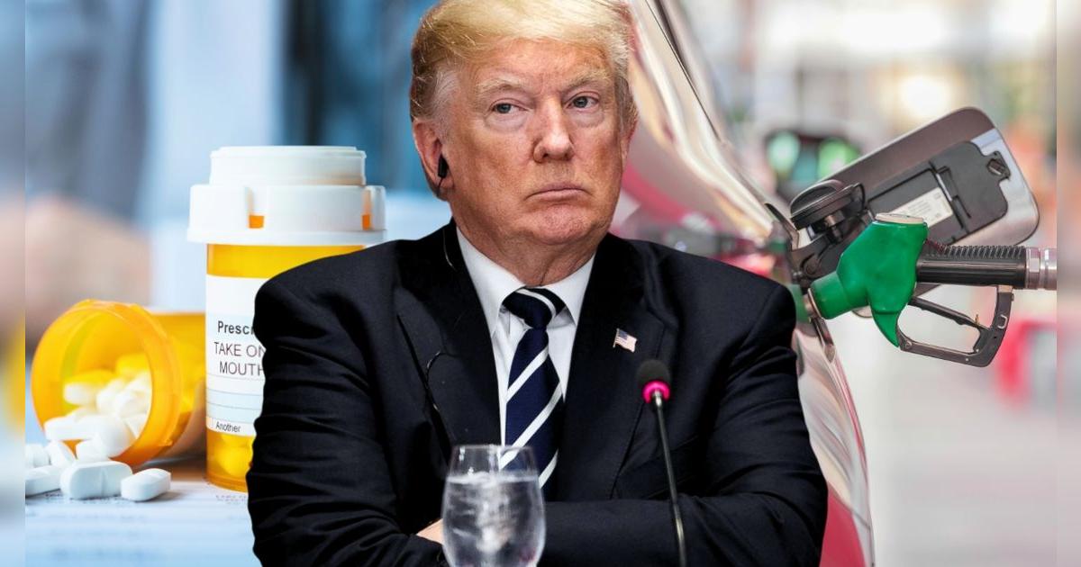 Donald Trump y la nueva orden ejecutiva que cambiará el precio de medicamentos, alimentos y gasolina en EE. UU.