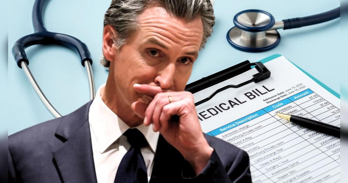 Gavin Newsom firma ley en California que excluye la deuda médica de los informes crediticios