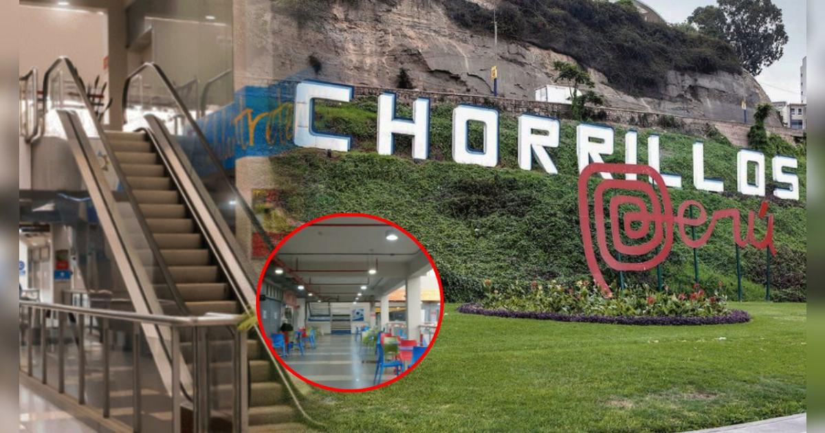 Chorrillos tiene un Mall que tiene 8 pisos, juegos y comida, pero nadie lo visita