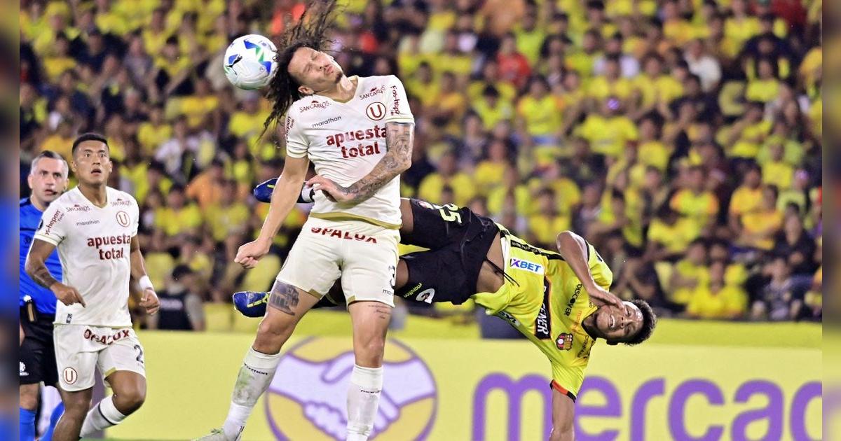¿A qué hora juega Universitario vs. Barcelona SC por la Copa Libertadores 2025?