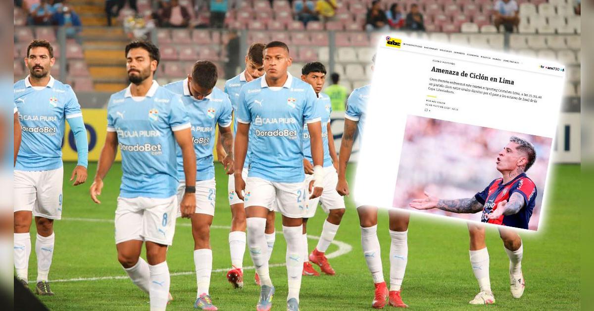 Prensa paraguaya advierte a Cristal a horas del partido ante Cerro Porteño: 