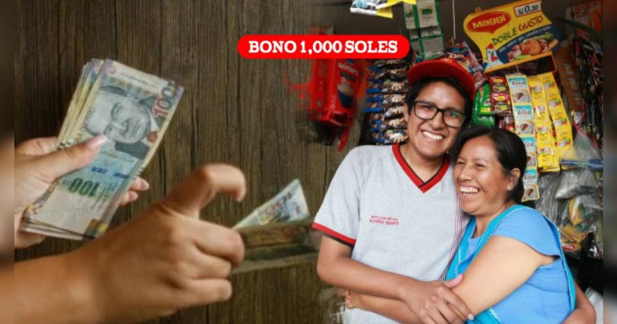 Se confirmó la mejor noticia para peruanos: nuevo bono de 1,000 soles será entregado este 2025
