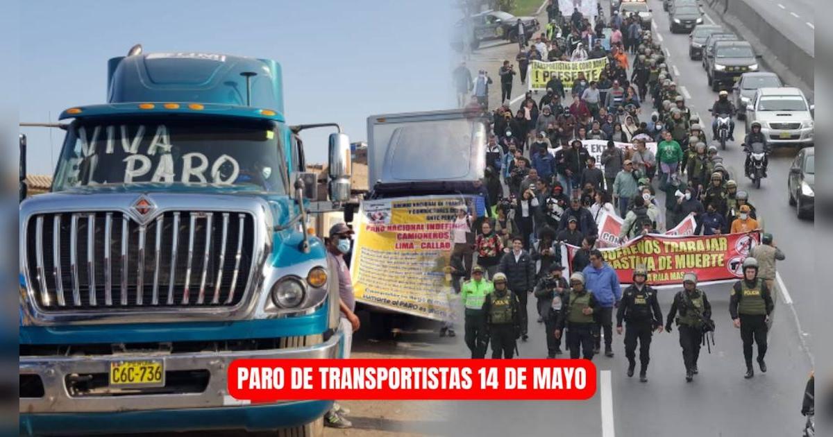 Paro de transportistas el 14 de mayo: a qué hora empieza, qué empresas paralizan y últimas noticias