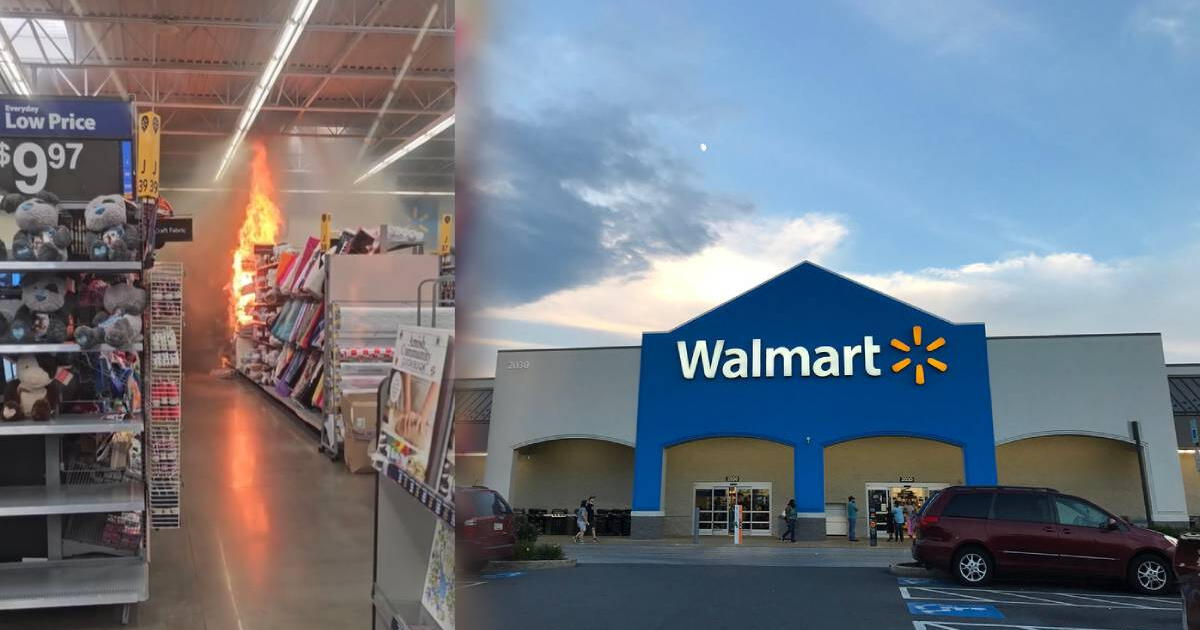¡Atención! Walmart REABRE tras incendio provocado por un niño de 12 años: estas áreas estarán disponibles