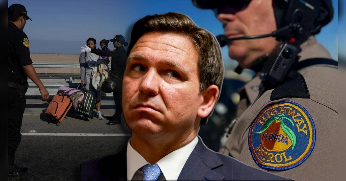 Ron DeSantis anuncia la peor noticia: los inmigrantes ahora deben tener cuidado en las carreteras del estado de Florida