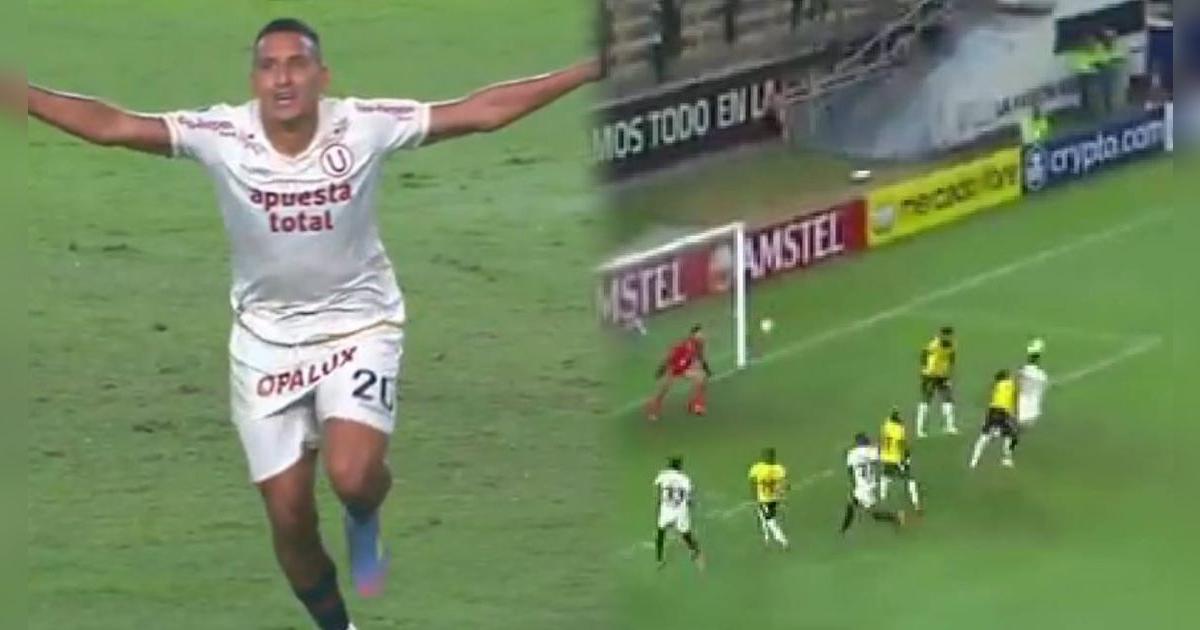 ¡Explota el Monumental! Alex Valera anotó golazo de cabeza el 1-0 de Universitario ante Barcelona