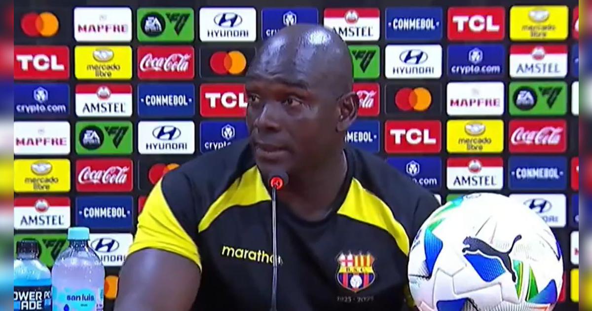 DT de Barcelona SC dio firme calificativo a Universitario tras derrota: 