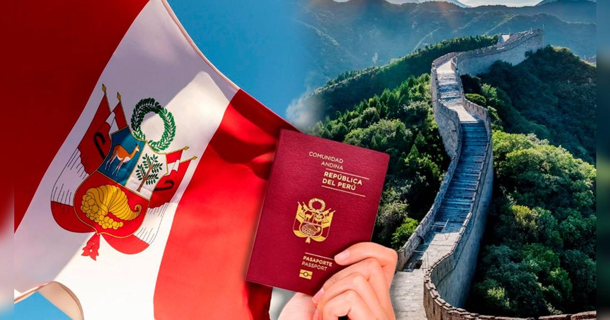 Buena noticia: China confirmó que peruanos podrán ingresar al país sin visa desde junio de 2025