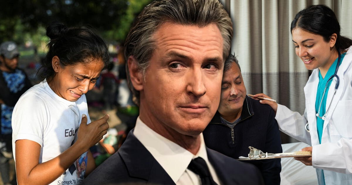 Gavin Newsom y el proyecto en California que limitaría el acceso a servicios de salud a los inmigrantes documentados