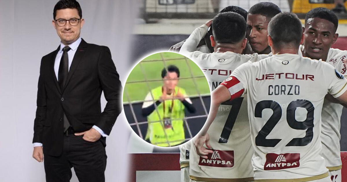Periodista ecuatoriano reclamó a Conmebol acción del recogebolas para gol de la 'U': 