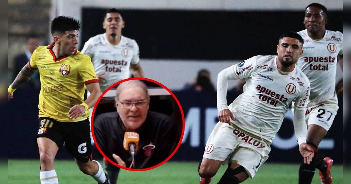 Periodista ecuatoriano soltó rotundo calificativo a la 'U' en plena transmisión: 