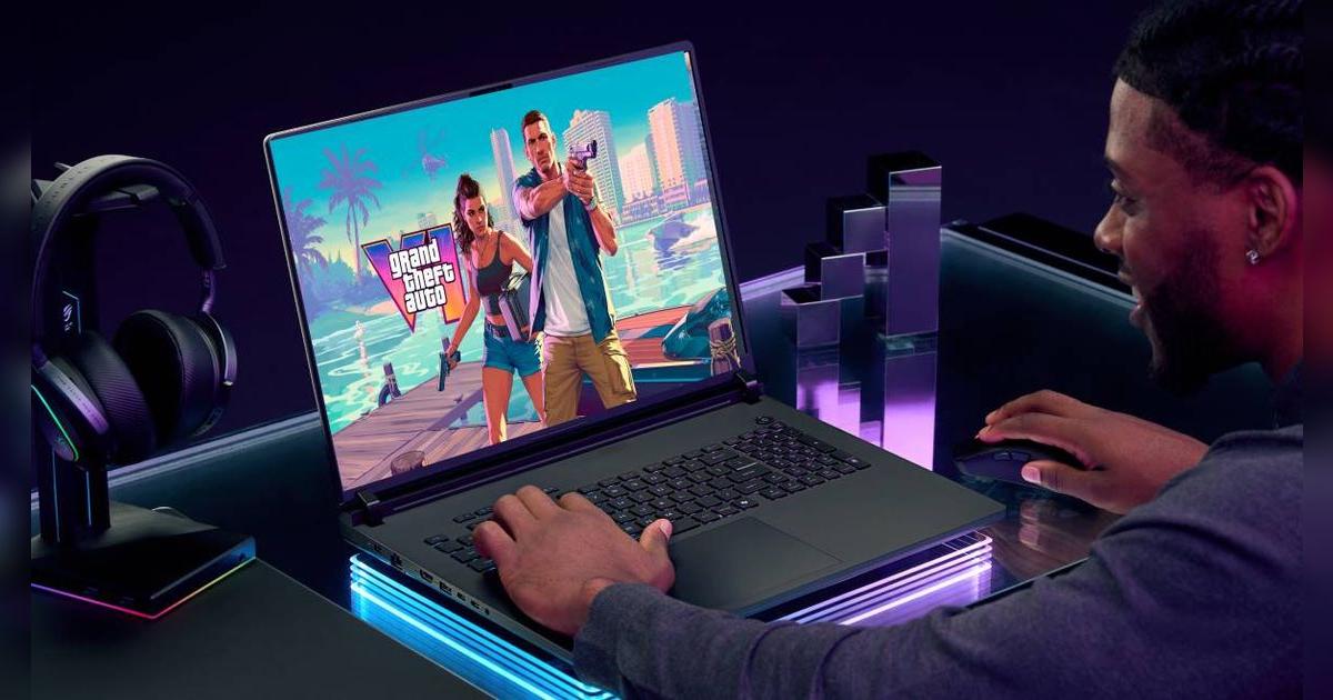 Olvídate de la PlayStation 5, esta laptop GAMER con RTX 5090 te permitirá jugar a 120FPS el GTA 6
