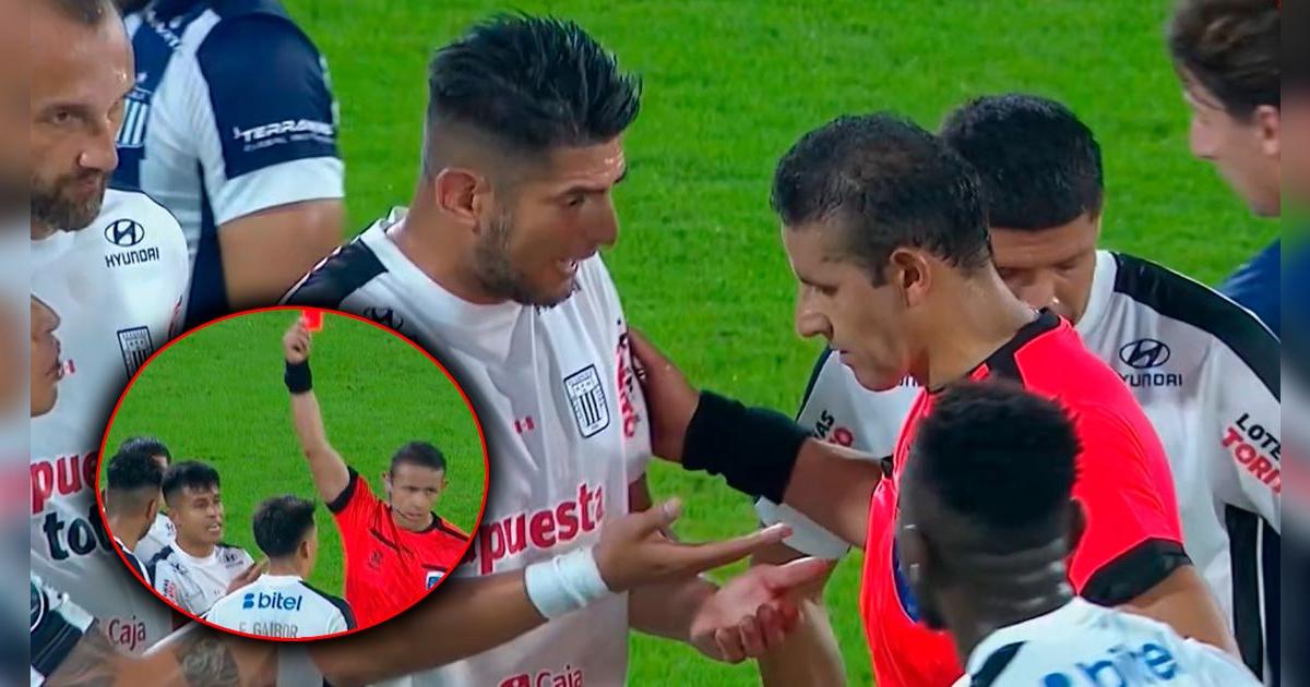 ¡Insólito! Carlos Zambrano fue expulsado por doble amarilla, pero no sabía que estaba amonestado