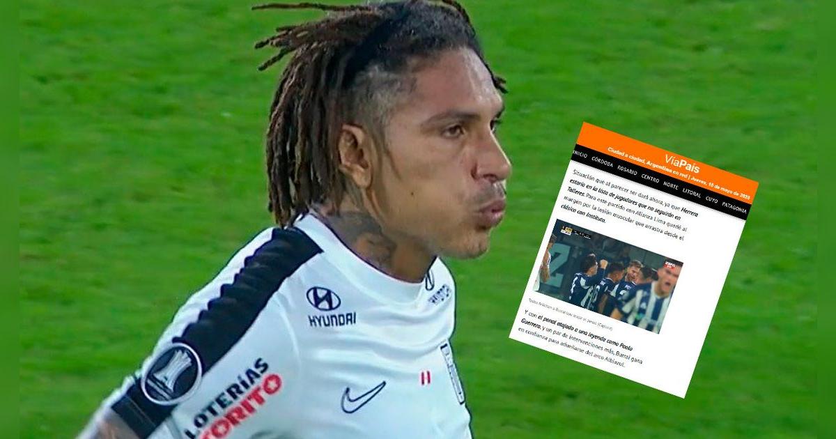 Medio argentino dio inesperado calificativo a Paolo Guerrero por fallar penal clave para Alianza