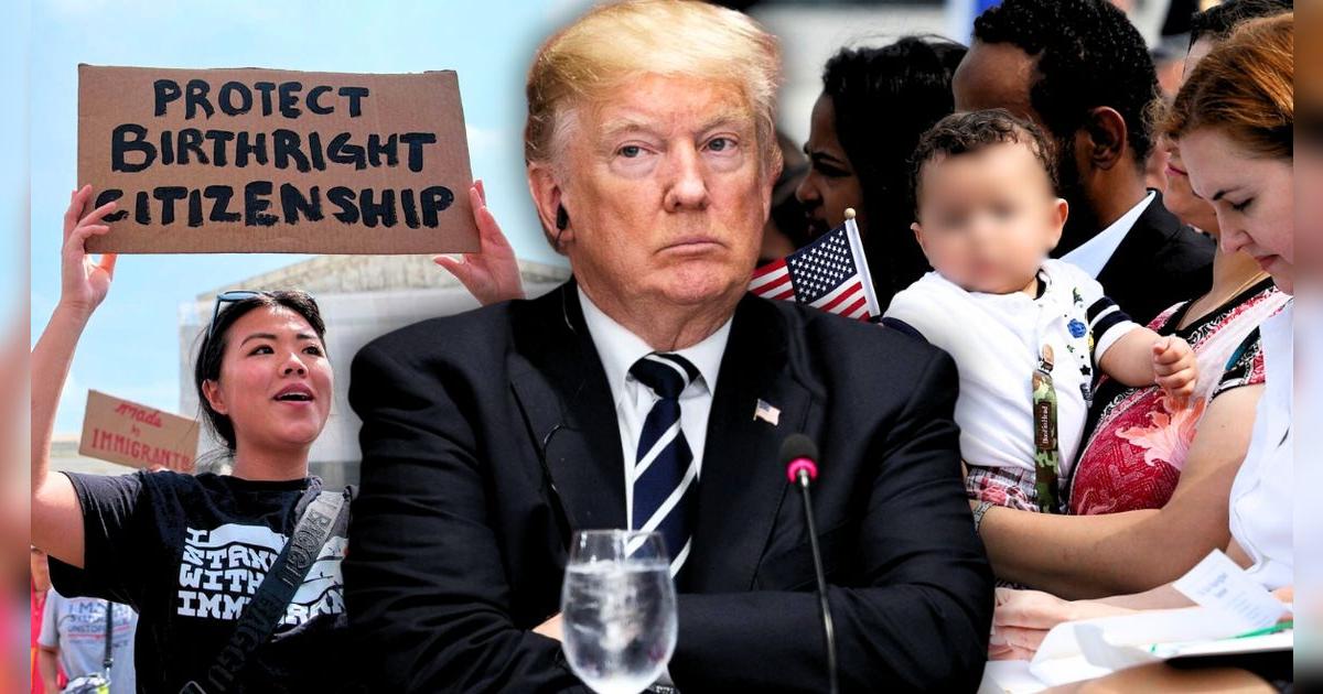 ¡Atención, migrantes! La Corte Suprema podría frenar la orden de Donald Trump de eliminar ciudadanía por nacimiento