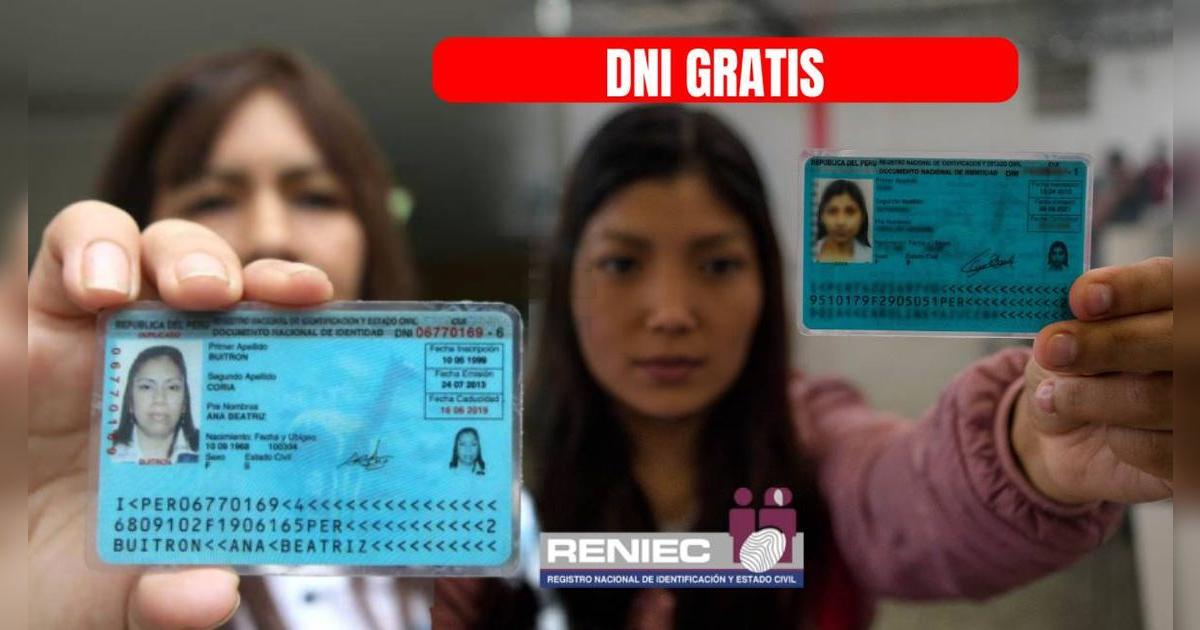 La buena noticia para peruanos: accede al DNI gratuito en nueva campaña hoy, 17 de mayo
