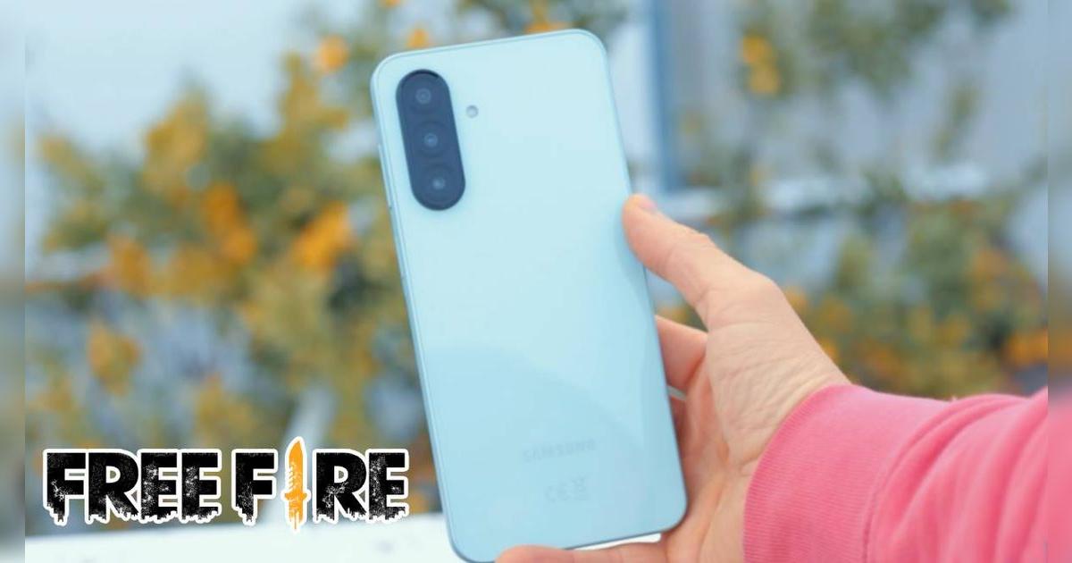 No es el teléfono más potente de Samsung, pero es ideal para tomar fotografías y jugar al Free Fire