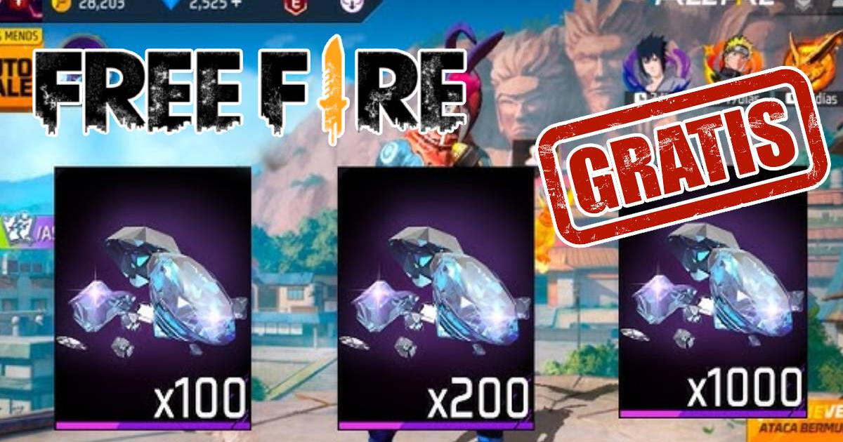 Se confirmó la mejor noticia: así puedes recibir 1000 diamantes gratis en Free Fire y probar armas