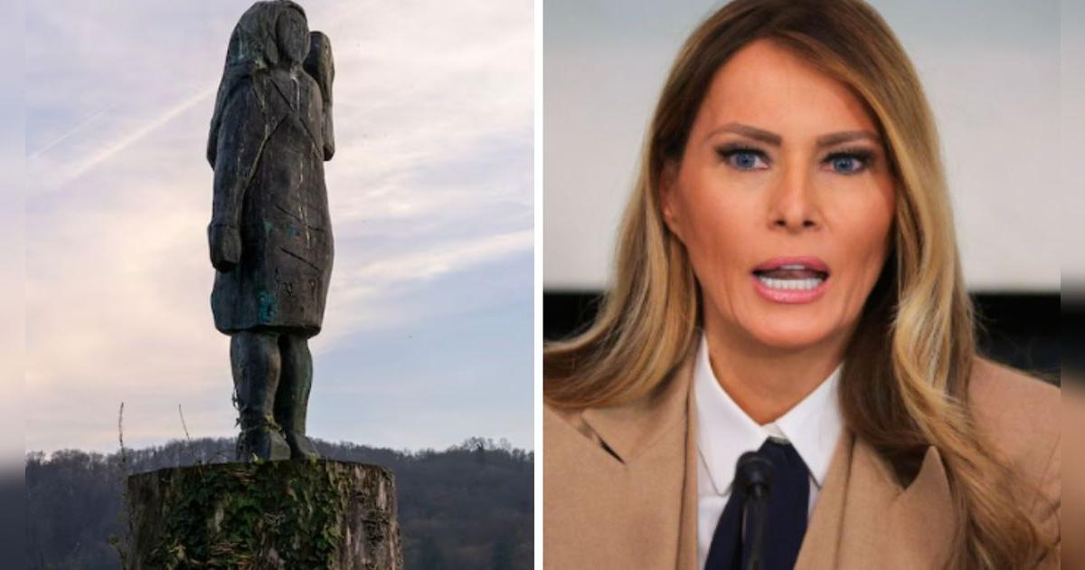¿Están en contra de Trump? Roban polémica ESTATUA de Melania Trump en esta conocida ciudad