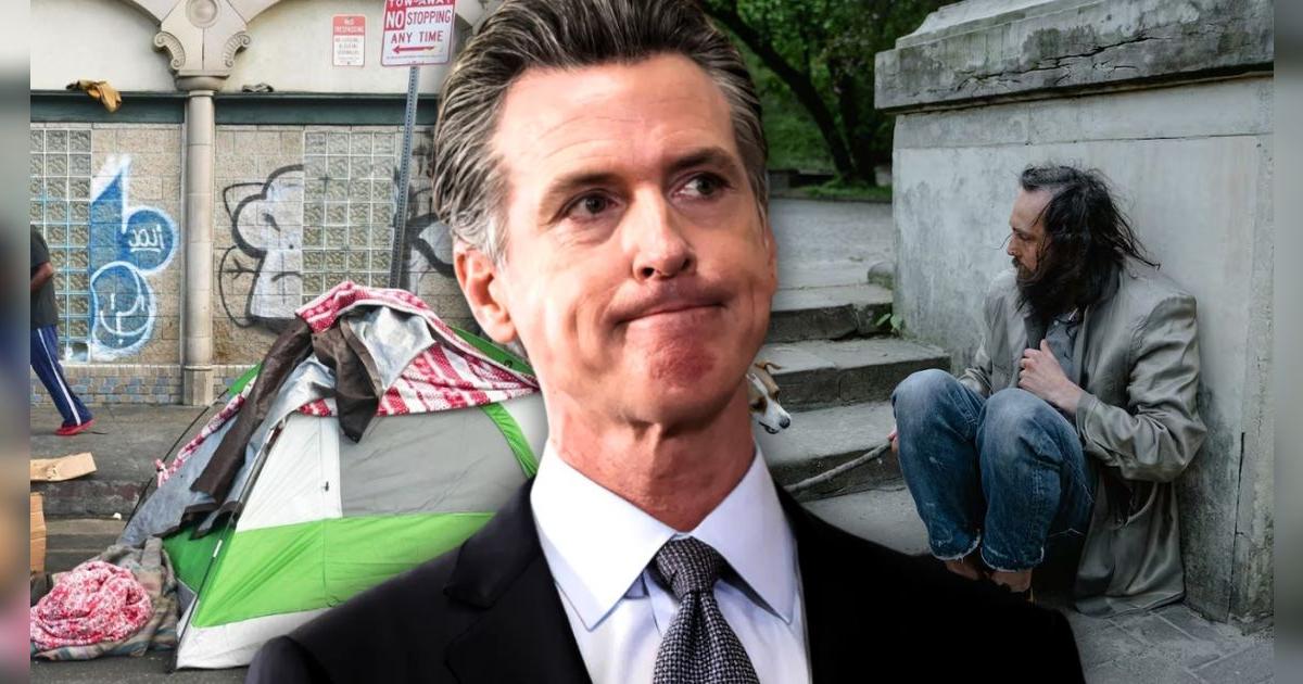 Gavin Newsom lo anunció: la drástica medida de reubicación para las personas sin hogar en California