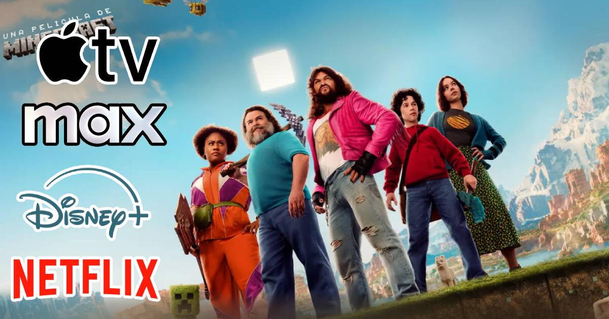 'Una película de Minecraft' ya está disponible en streaming: esta plataforma te permite ver la cinta de Jack Black