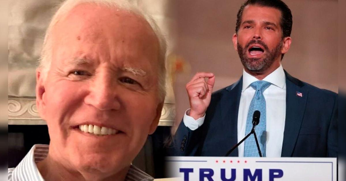 Hijo de Trump y figuras del trumpismo se pronuncian tras ENFERMEDAD de Biden: denuncian encubrimiento