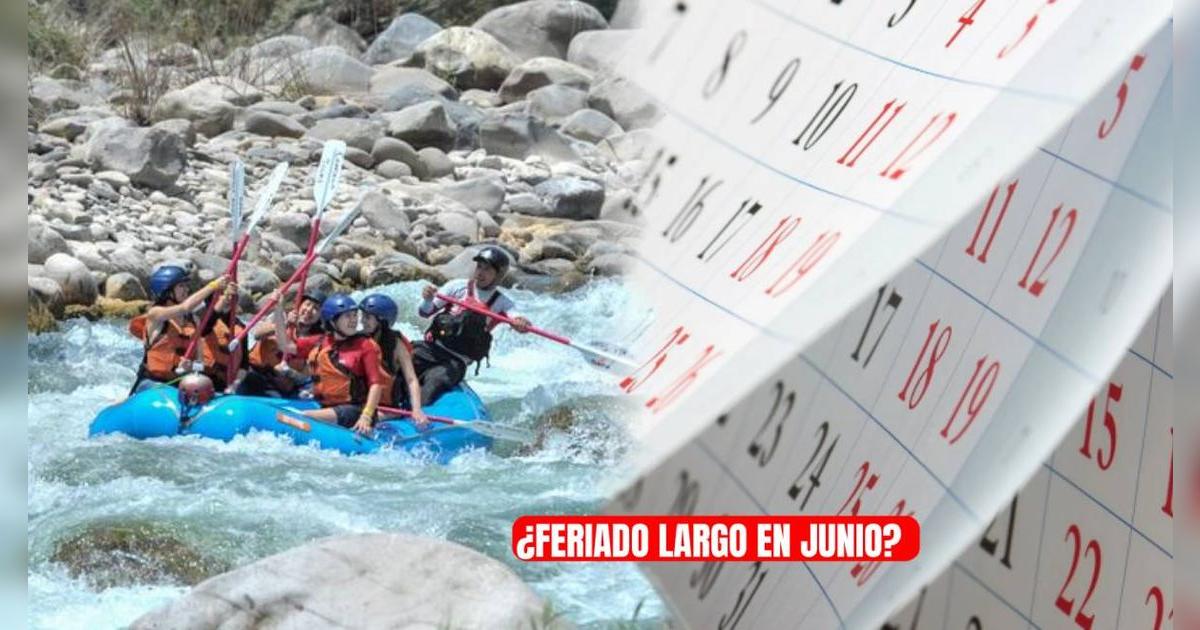 ¿Hay feriado largo en junio? Esta es la próxima fecha festiva en Perú