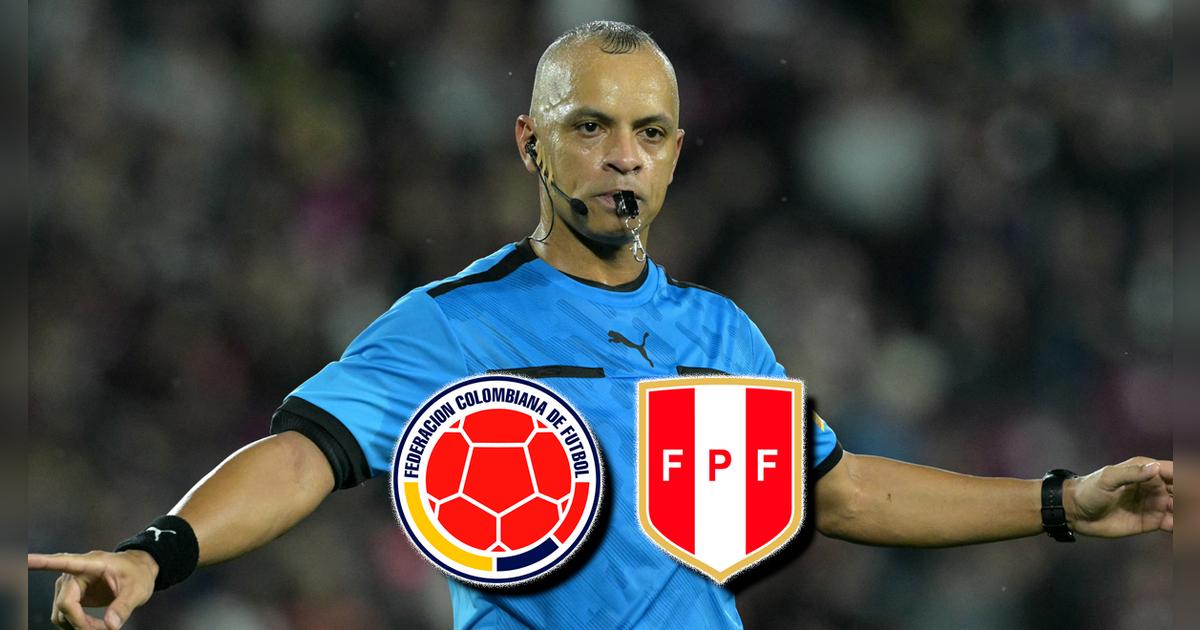 ¿Quién es Wilton Sampaio, el árbitro que dirigirá el Perú vs. Colombia por Eliminatorias?