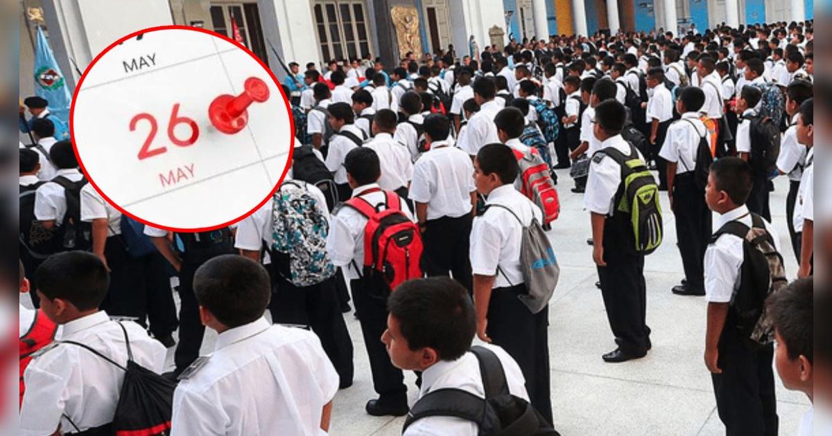¿Se suspendieron las clases en los colegios este lunes 26 de mayo? Esto indica El Peruano