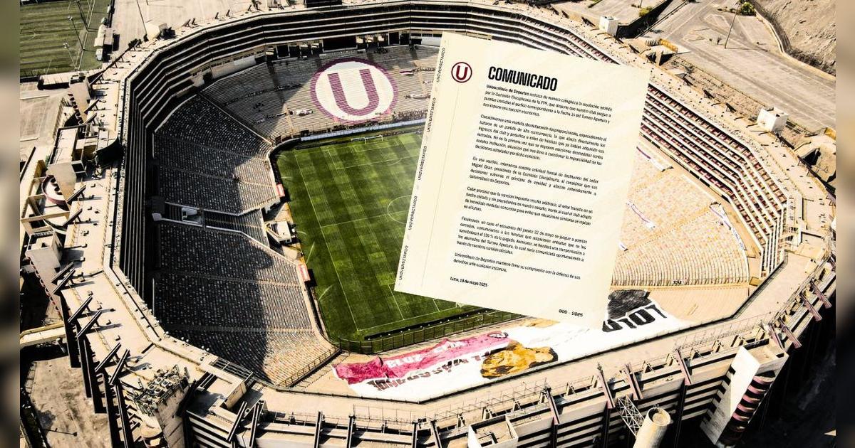 Universitario pide despedir al presidente de Comisión Disciplinaria tras sanción al Monumental