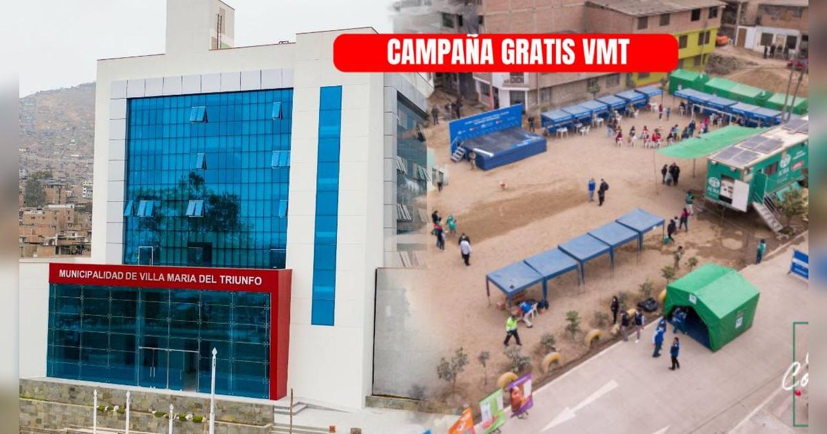 Se confirma la mejor noticia para vecinos de Villa María del Triunfo: nueva campaña gratuita este 22 de mayo