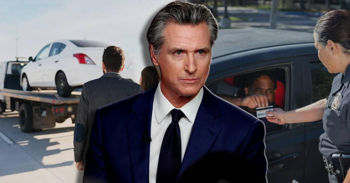 Gavin Newsom firma ley definitiva: dirás adiós a tu licencia de conducir si cometes una de estas faltas en California