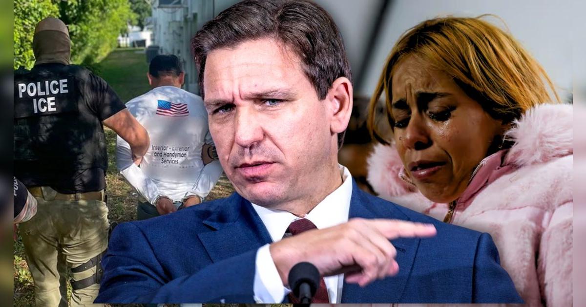 Ron DeSantis lanzó fuerte mensaje contra inmigrantes detenidos en Florida: 