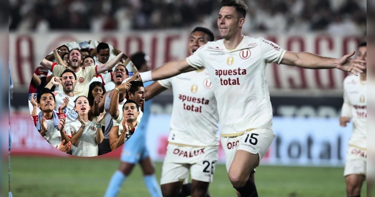 El cántico de los hinchas de Universitario tras el golazo de Churín en el Monumental: 