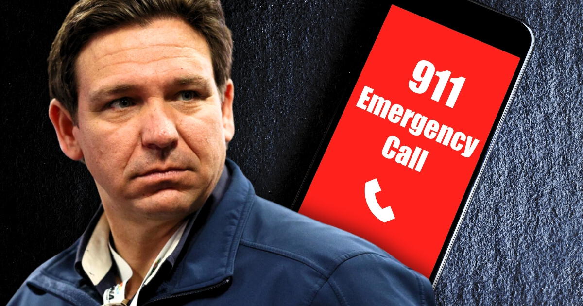 Ron DeSantis lo firmó: la nueva ley en Florida que endurece las penas por hacer llamadas falsas al 911