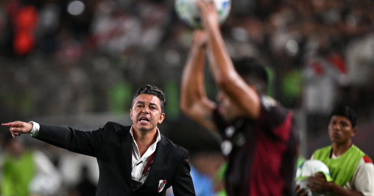 Marcelo Gallardo y la única duda que tendría para partido de River Plate ante Universitario