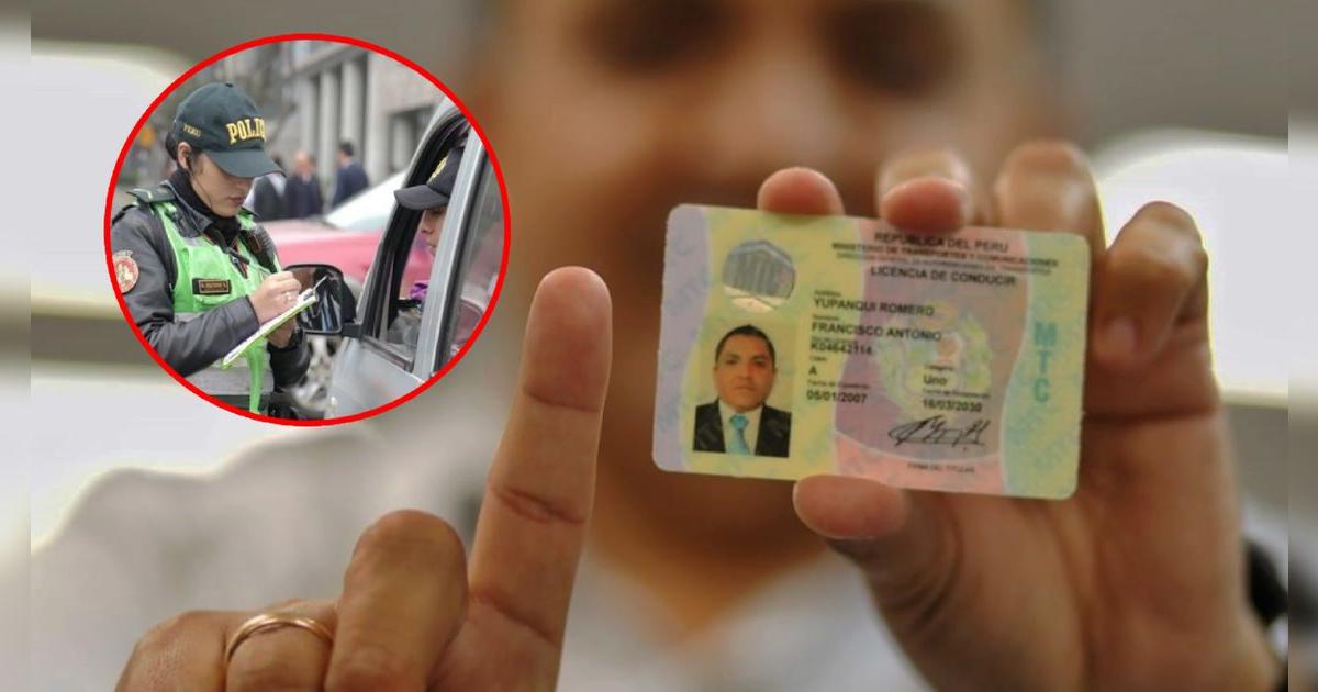 MTC anuncia excelente noticia a conductores: si no tienes infracciones por 2 años accedes a este beneficio en tu licencia de conducir