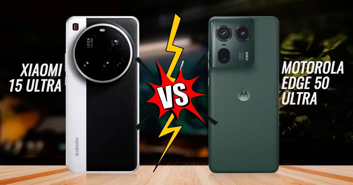 Xiaomi 15 Ultra vs. Motorola Edge 50 Ultra: ¿cuál de estos teléfonos premium me conviene comprar y cuál es más barato?