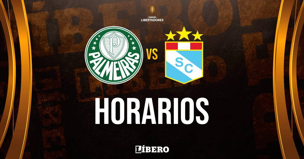 ¿A qué hora juega Sporting Cristal vs. Palmeiras hoy?