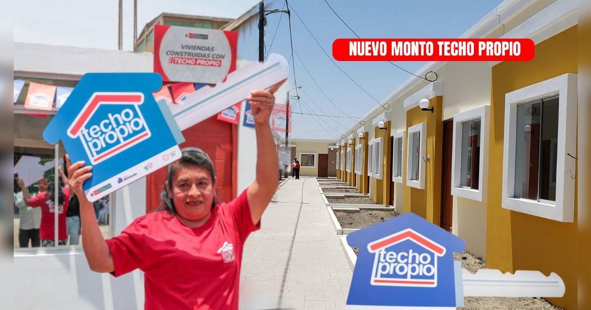 Pocos los saben: Bono de Techo Propio aumenta su valor hasta S/ 60.990 para determinado sector del Perú