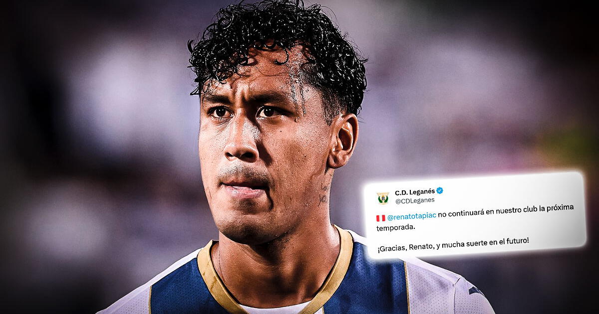Leganés confirmó el futuro de Renato Tapia tras descenso: 
