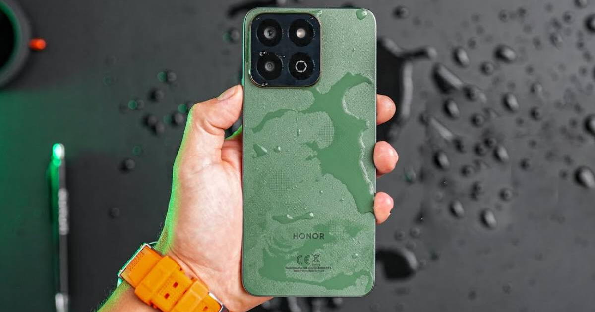 Pocos lo saben: este Honor no solo es el teléfono más resistente y barato del mundo, tiene cámara de 108MP y batería de 6000 mAh