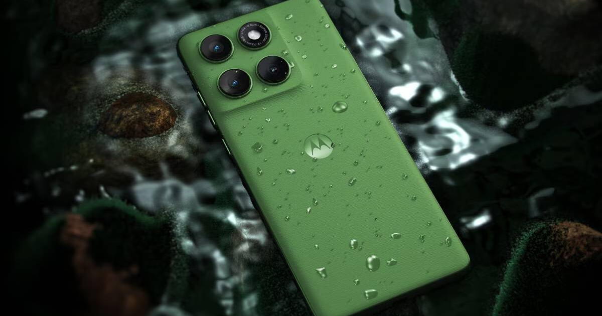 Este Motorola acuático no solo tiene diseño de cuero: gran potencia, batería duradera y cámaras 4K