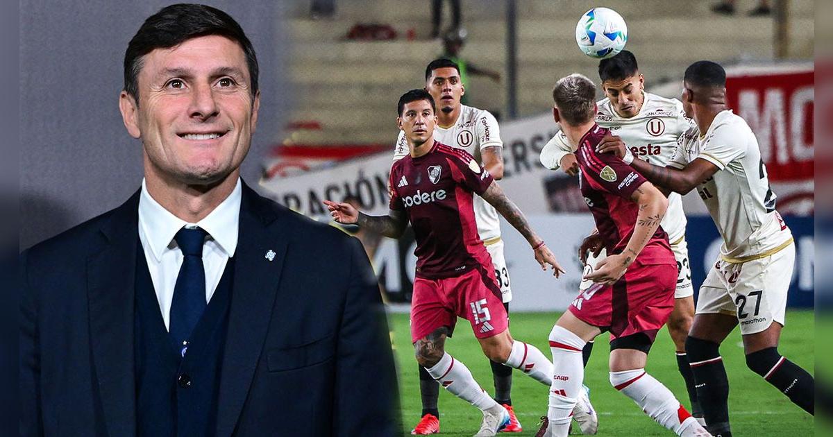 Zanetti elogió a este jugador en la previa de River vs. Universitario: 