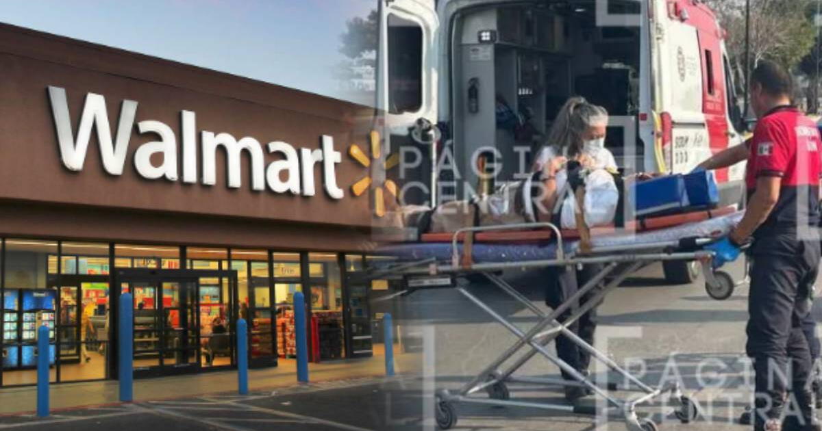 Hombre se debate entre la vida y la muerte tras ser impactado por motocicleta mientras salía de Walmart