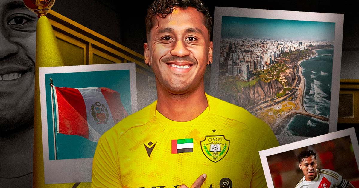 Renato Tapia fue anunciado como nuevo jugador de Al Wasl SC de Emiratos Árabes