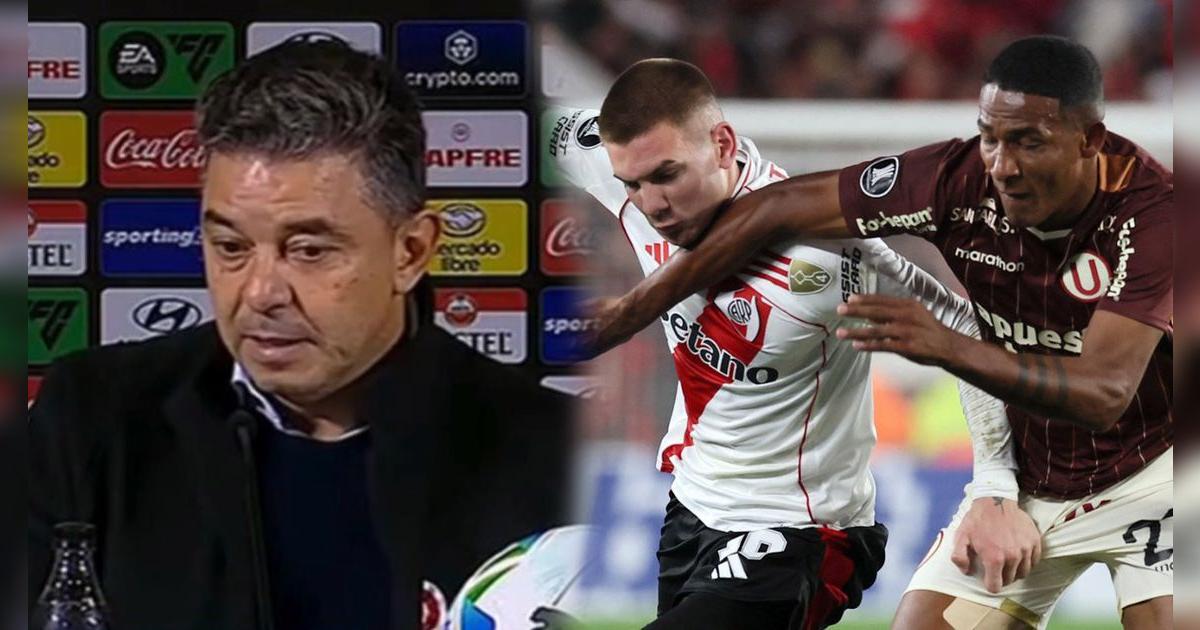 DT de River, Marcelo Gallardo, dejó firme mensaje sobre Universitario: 